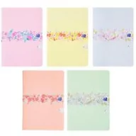 Zeszyty szkolne - Zeszyt A5/60K kratka Flowers (5szt) OXFORD - miniaturka - grafika 1