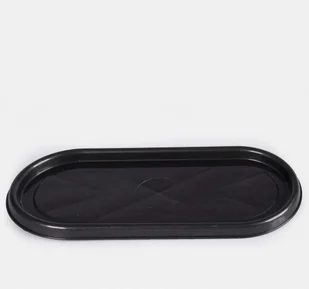 Podstawka pod znicze czarna Plastikowa ochronna 34cm - Lampiony i znicze - miniaturka - grafika 1