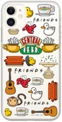 Etui i futerały do telefonów - Etui Friends 014 Friends Nadruk częściowy Bezbarwny - miniaturka - grafika 1