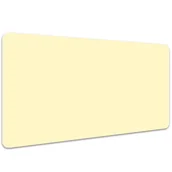 Podkładki na biurko - Ochronna mata podkładka na biurko kremowa 100x50 cm, Dywanomat - miniaturka - grafika 1