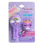 Błyszczyki do ust - MARTINELIA Little Unicorn Play Watch Błyszczyk Do Ust W Zegarku - miniaturka - grafika 1