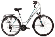 Rowery - Boudicca VB TR Biało-turkusowy 18" - miniaturka - grafika 1