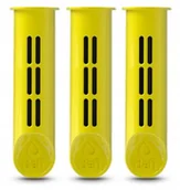 Wkłady filtrujące - Filtr do butelki Dafi 3szt. Cytrynowy - miniaturka - grafika 1