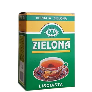 VIVI Zas Zielona herbata liściasta 80g ZAS.ZIELONA.80G.LISC - Herbata - miniaturka - grafika 1