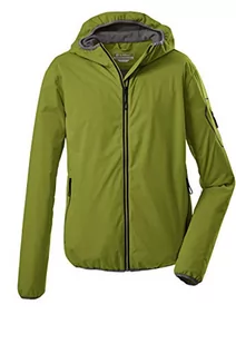 Killtec męska kurtka softshellowa z kapturem, kompresyjna - Trin MN SOFTSHELL JCKT, ciemna cytryna, S, 36870-000 - Kurtki męskie - miniaturka - grafika 1