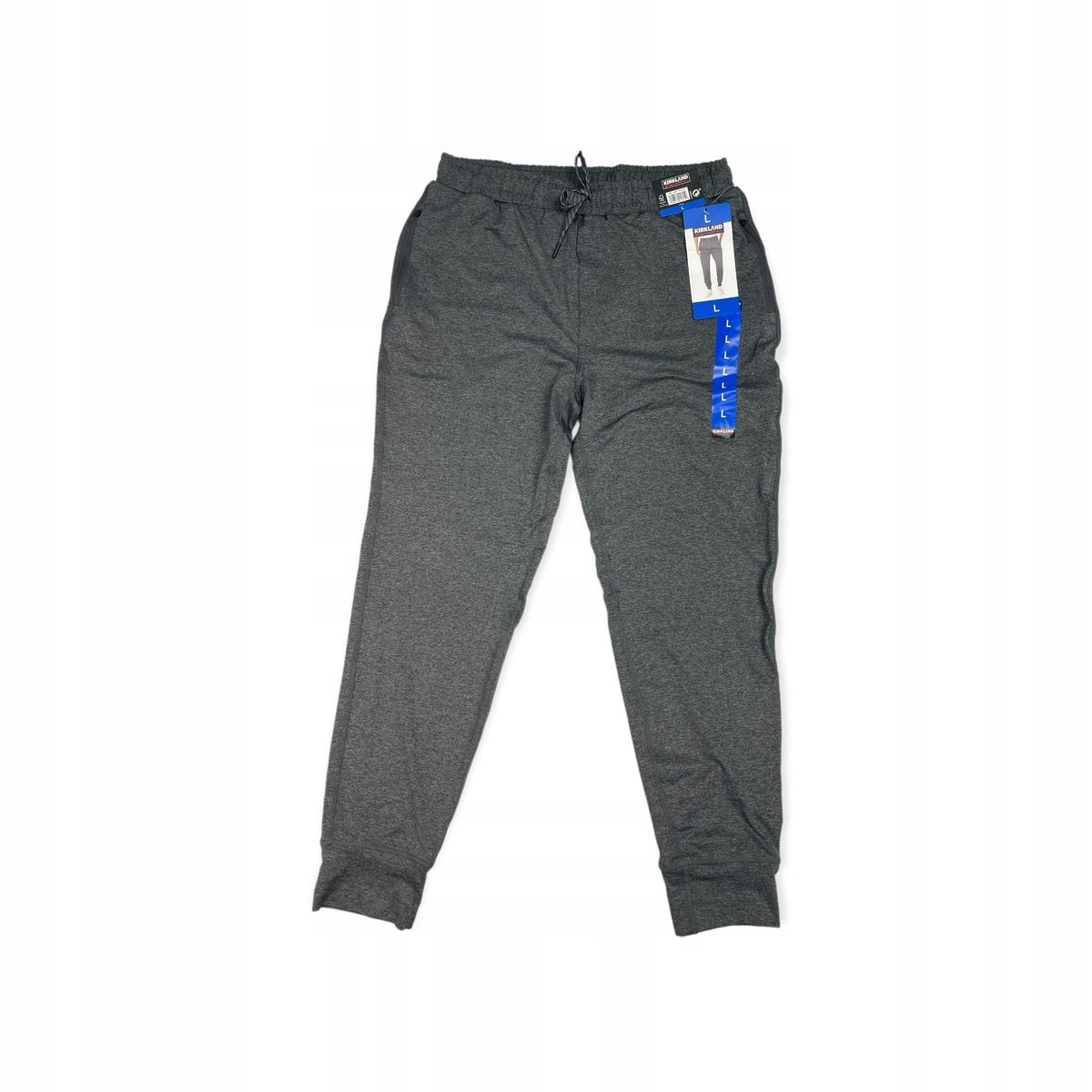 Szare spodnie dresowe męskie KIRKLAND L