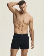 Majtki męskie - Henderson Bokserki Classic 43354 Czarne K342 Czarny L - miniaturka - grafika 1