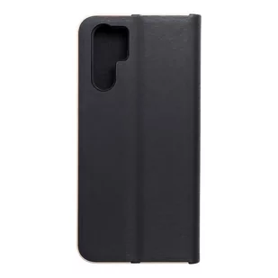 Forcell Kabura LUNA Book Gold do HUAWEI P30 Pro czarny - Etui i futerały do telefonów - miniaturka - grafika 1