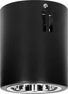 Lampy sufitowe - Lampa sufitowa Orno KORIN 10, oprawa typu downlight, 60W, E27, stal, czarna - miniaturka - grafika 1