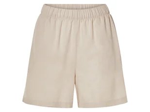 esmara® Szorty damskie z lnem i bawełną (Beżowy, 34) - Spodenki damskie esmara® Szorty damskie z lnem i bawełną (Beżowy, 34) - Spodenki damskie - miniaturka - grafika 1