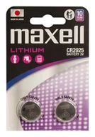 Baterie i akcesoria - Maxell 12239200 bateria do użytku domowego Jednorazowa bateria CR2025 Lithium-Manganese Dioxide (LiMnO2) - miniaturka - grafika 1