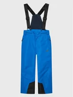 Odzież sportowa dziecięca - 4F Spodnie narciarskie HJZ22-JSPMN001 Niebieski Regular Fit - miniaturka - grafika 1