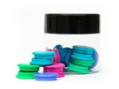 Magnesy - Magnesy Kolorowe Okrągłe 30MM MIX Pastelowy 10SZT - miniaturka - grafika 1