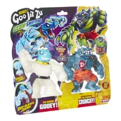 Figurki dla dzieci - Goo Jit Zu,Figurki Glow Shifters Blazgon Vs Viper - miniaturka - grafika 1