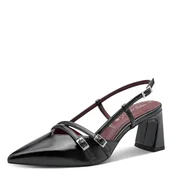 Czółenka - Tamaris Damskie czółenka Sling 1-29660-45, czarne, rozmiar 38 EU, czarny, 38 EU - miniaturka - grafika 1
