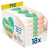 Chusteczki nawilżane - Pampers Harmonie Protect & Care chusteczki nawilżane 18 x 44 sztuki - miniaturka - grafika 1