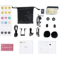 Mikrofony komputerowe - System bezprzewodowy HOLLYLAND Lark M2 Grafitowy LARK M2 CAMERA - miniaturka - grafika 1