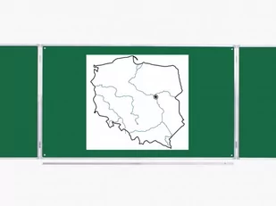 Nakładka magnetyczna - mapa Polski - Tablice i flipcharty - miniaturka - grafika 1