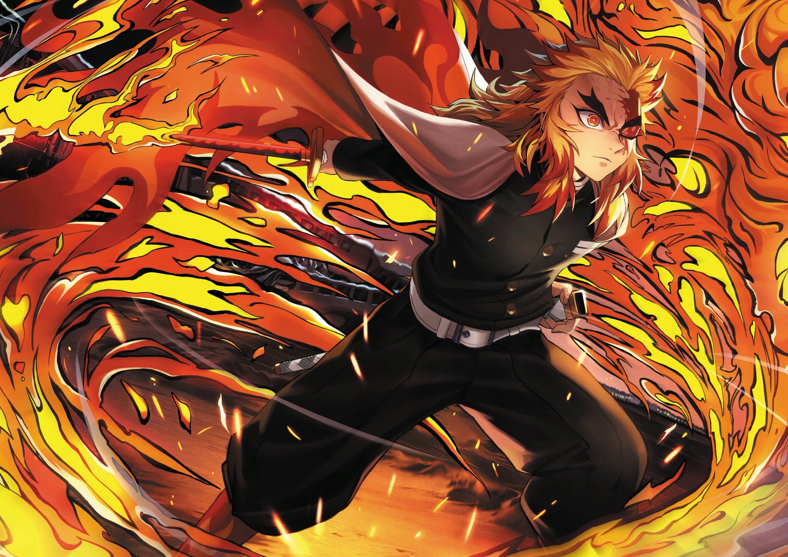 Plakat A3 Kimetsu no Yaiba Demon Slayer Anime