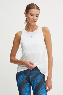 Reebok top treningowy Chill Athletic kolor biały 100205694 - Koszulki sportowe damskie - miniaturka - grafika 1