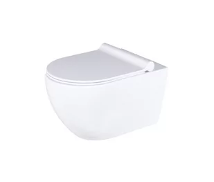 Uptrend Uptrend Milagro zestaw miska + deska wolnoopadająca biały TR2210 - Miski WC - miniaturka - grafika 2