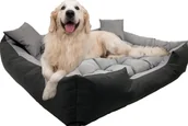 Sprzęt podróżny i transportery dla psów - Duże Legowisko Kojec Łóżko Dla Psa Kota 115X95 Cm - miniaturka - grafika 1