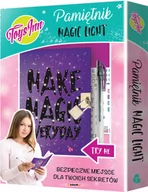 Zabawki kreatywne - Stnux Świecący pamiętnik Magic Light Zestaw GXP-628806 - miniaturka - grafika 1