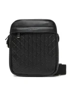 Nerki - Calvin Klein Saszetka Emblem Emboss Reporter LV04D3204G Czarny - miniaturka - grafika 1