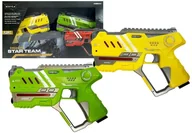 Zabawki militarne - Zestaw Pistoletów Laser Tag 4 drużyny 2 kolory - miniaturka - grafika 1