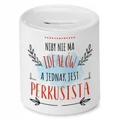 Skarbonki - Skarbonka Dla Perkusisty na Urodziny na Prezent z Nadrukiem ze Zdjęciem - miniaturka - grafika 1