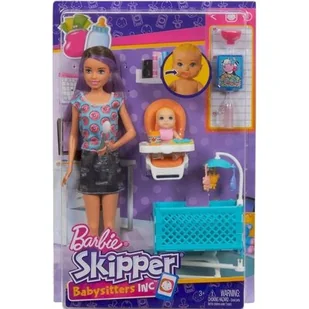 Mattel Opiekunka niemowlęcia Skipper FHY98 - Lalki dla dziewczynek - miniaturka - grafika 1