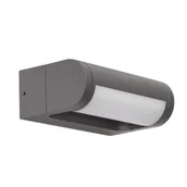 Lampy ogrodowe - Kinkiet zewnętrzny FRAME 3000K DGR AZ6633 - AZzardo - miniaturka - grafika 1