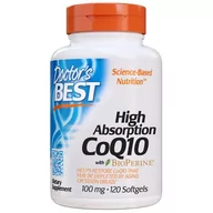 Serce i układ krążenia - Doctor's Best Koenzym Q10 100 mg i Piperyna BioPerine - Vegan (120 kaps.) - miniaturka - grafika 1