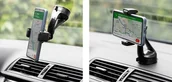 Uchwyty samochodowe do telefonów - Uchwyt samochodowy typ E-GEL marki eXtreme do telefonów komórkowych i innych urządzeń mobilnych - miniaturka - grafika 1