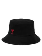 Czapki męskie - AMI PARIS Kapelusz UHA246.AW0041 Czarny - miniaturka - grafika 1