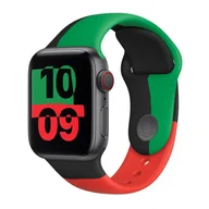 Akcesoria do smartwatchy - APPLE PASEK APPLE WATCH 3J208ZM/A SPORT BAND 40MM BLACK UNITY ORYGINALNA PLOMBA - miniaturka - grafika 1
