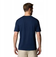 Koszulki męskie - Columbia Path Lake II Graphic Tee 1934814468 Granatowe L - miniaturka - grafika 1