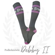 Skarpetki i podkolanówki sportowe - Skarpety do jazdy konnej JD ATTACK Debby II - miniaturka - grafika 1