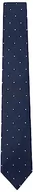 Krawaty i muchy męskie - Hackett London Krawaty męskie Mayfair Dot, Niebieski (granatowy/niebo), Rozmiar uniwersalny - miniaturka - grafika 1