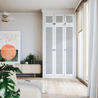 Drzwiczki ażurowe lakierowane białe 37.6 x 44.4 cm Kolm