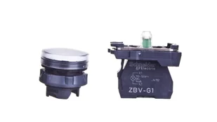 Schneider Lampka-sygnalizacyjna-biała-LED-110-120V-plastikowa-typowa XB5AVG1 - Pozostałe oświetlenie - miniaturka - grafika 2