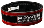Pasy kulturystyczne - Pas fitness Power System  Stronglift Red L/XL - miniaturka - grafika 1