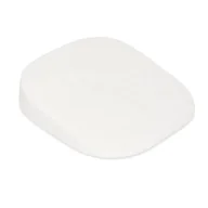 Kołdry i poduszki dla dzieci - Poduszka klin 36x36 dla niemowląt biała BabyMatex - miniaturka - grafika 1