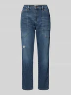 Spodnie damskie - Jeansy o kroju baggy fit z 5 kieszeniami model ‘Iowa’ - miniaturka - grafika 1