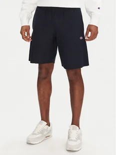 Champion Szorty sportowe 220764 Granatowy Loose Fit - Spodenki męskie - miniaturka - grafika 1