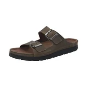 Kapcie damskie - Berkemann Męskie kapcie Adam, oliwkowe, 42 2/3 EU, oliwkowy, 42 2/3 EU - miniaturka - grafika 1