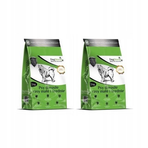 DogShield Psy Dorosłe rasy małe i średnie 3 kg