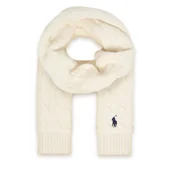 Apaszki i szaliki damskie - Szalik Polo Ralph Lauren 323953206005 Écru - miniaturka - grafika 1