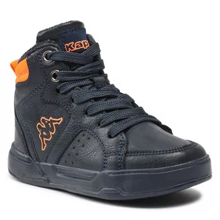 Buty dla chłopców - Sneakersy Kappa 260826K Navy/Orange 6744 1 - grafika 1