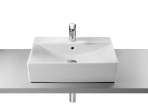 Roca A32711G00M Diverta Umywalka nablatowa 60x44 cm Maxi Clean - Akcesoria do armatury i ceramiki - miniaturka - grafika 1